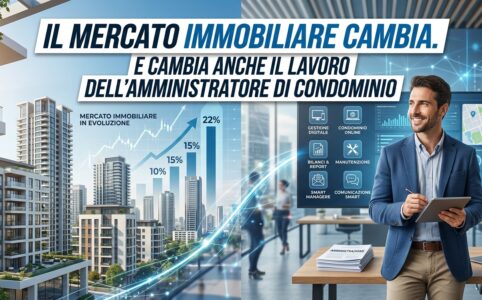 IL MERCATO IMMOBILIARE CAMBIA. E CAMBIA ANCHE IL LAVORO DELL’AMMINISTRATORE DI CONDOMINIO