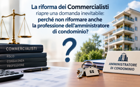 RE-COND: «La riforma dei Commercialisti riapre una domanda inevitabile: perché non riformare anche la professione dell’amministratore di condominio?»